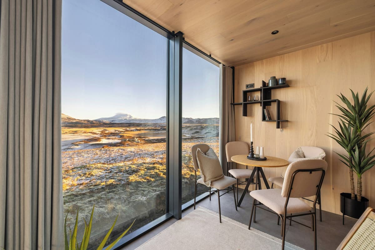 Cabane Familiale, vue montagne (Glacier) | Salle à manger