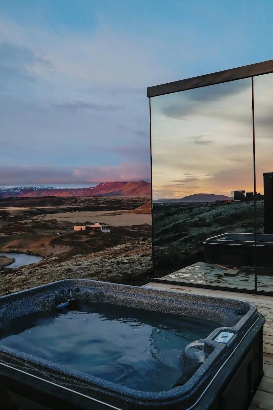 Deluxe Cabin, Mountain View (Volcano) | Private spa tub