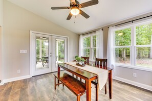 Dining - Pet-Friendly Home in Monroe: Deck, Grill & Yard! (Monroe)