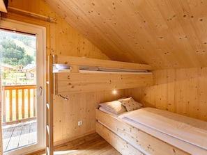 Chalet | 3 chambres, ameublement unique, literie fournie