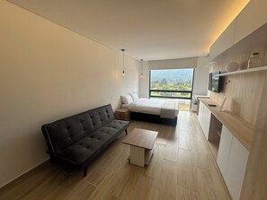 Luxury Apartment, Mountain View | 1 bedroom, free WiFi - Apto con Jacuzzi Privado y vista verde (Chia)