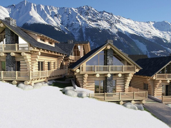 Chalet | Exterior - Chalet in Ladis by Ski Slope & Sauna (Ladis)