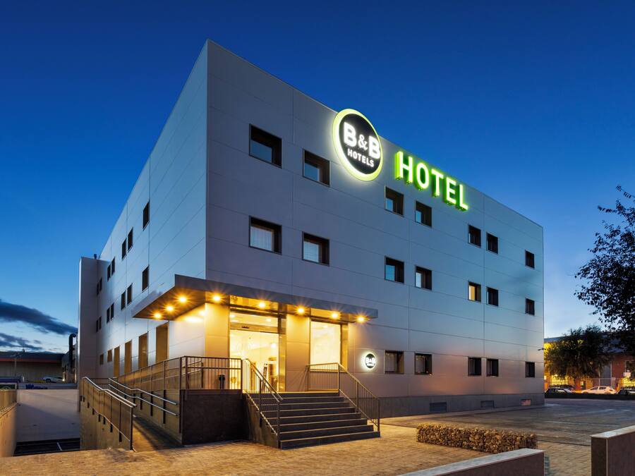 Voorkant van accommodatie