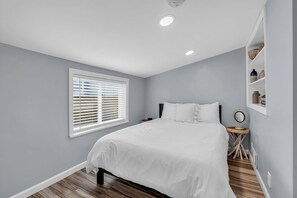 1 chambre, bureau, Wi-Fi, draps fournis