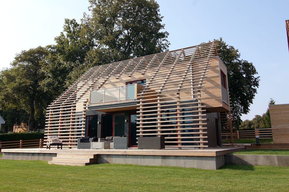 Chalet mit Aussensauna in Wendorf - Burgsee