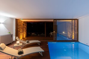 Piscine couverte, piscine chauffée