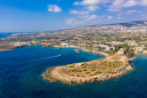 Aerial view - Villa Artemis - Four Bedroom Villa, Sleeps 8 (Peyia)