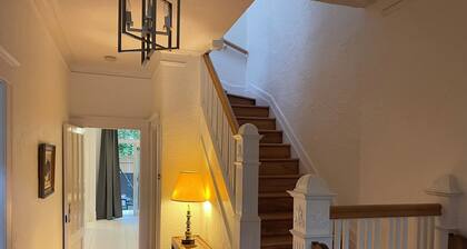 Charming 3+bed family home with garage and garden in quiet leafy Outremont
