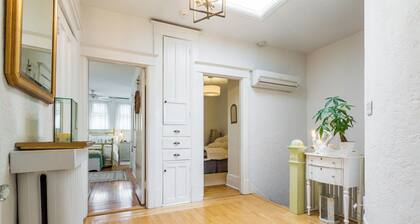 Charming 3+bed family home with garage and garden in quiet leafy Outremont
