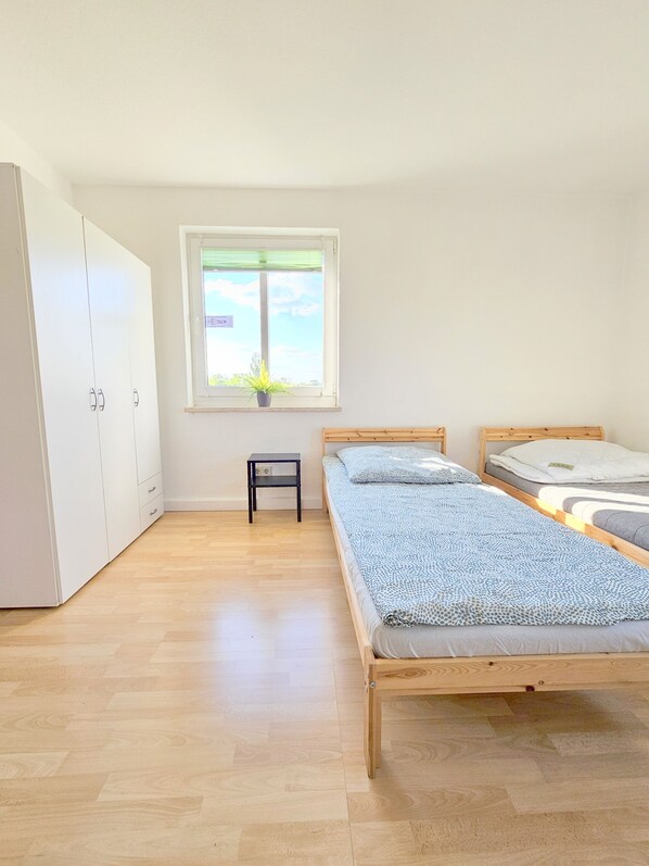 3 chambres, draps fournis
