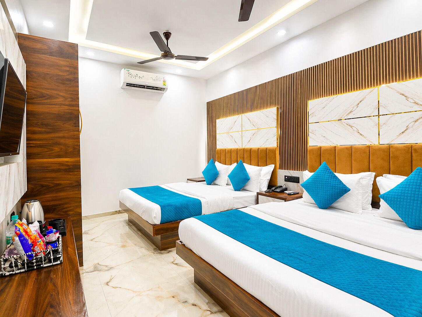 Familien-Vierbettzimmer