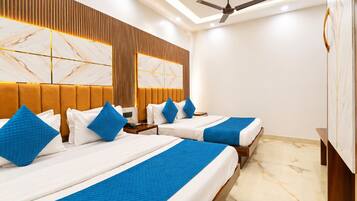Egyptian cotton sheets, premium bedding, pillow-top beds, desk