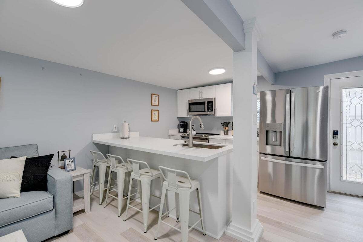 冷蔵庫、電子レンジ、コンロ、食器洗い機