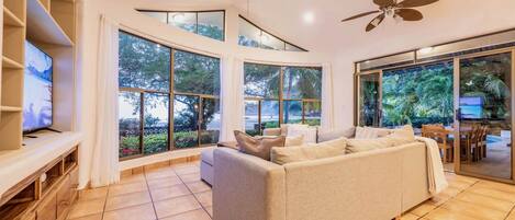 Bright, comfortable living room for time together