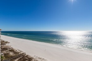 On the beach