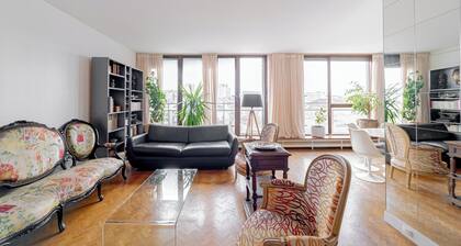 New - 3BD flat with Eiffel Tower view