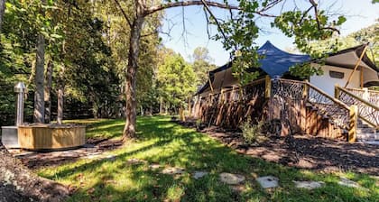 KWANGO, a Luxury Canvas Cabin Experience, at Karoo Smith Mountain Lake