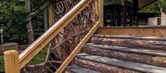 KWANGO, a Luxury Canvas Cabin Experience, at Karoo Smith Mountain Lake 
