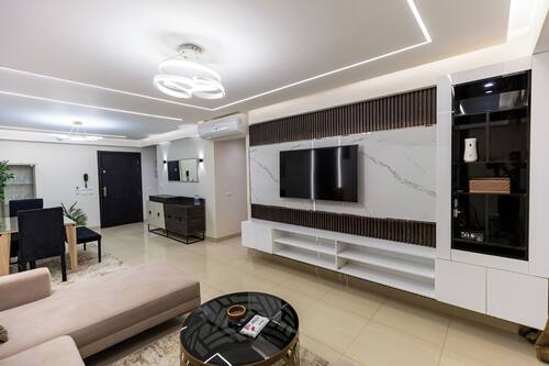 Superior Apartment, 2 Bedrooms | Living area