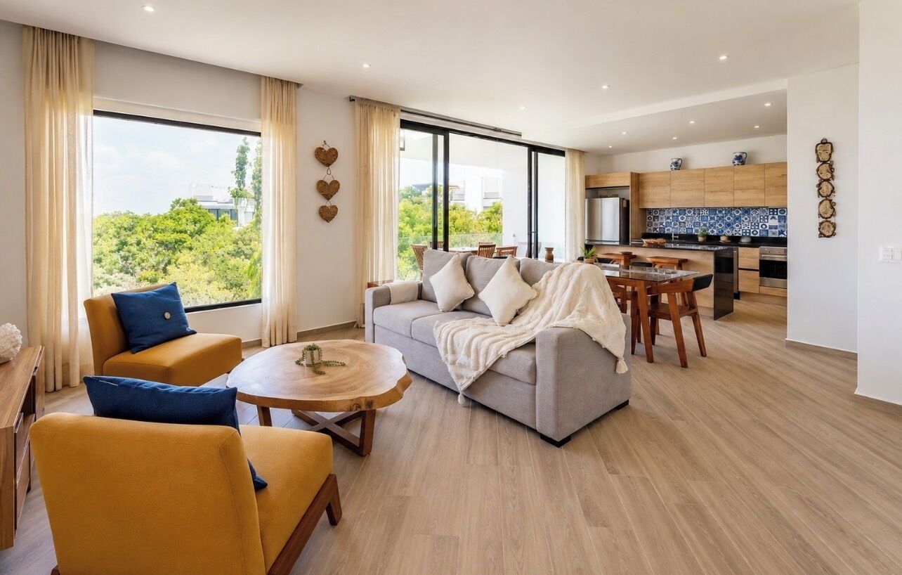 Apartment, 2 Bedrooms, Private Pool, Tower | 2 bedrooms, in-room safe, blackout drapes, iron/ironing board