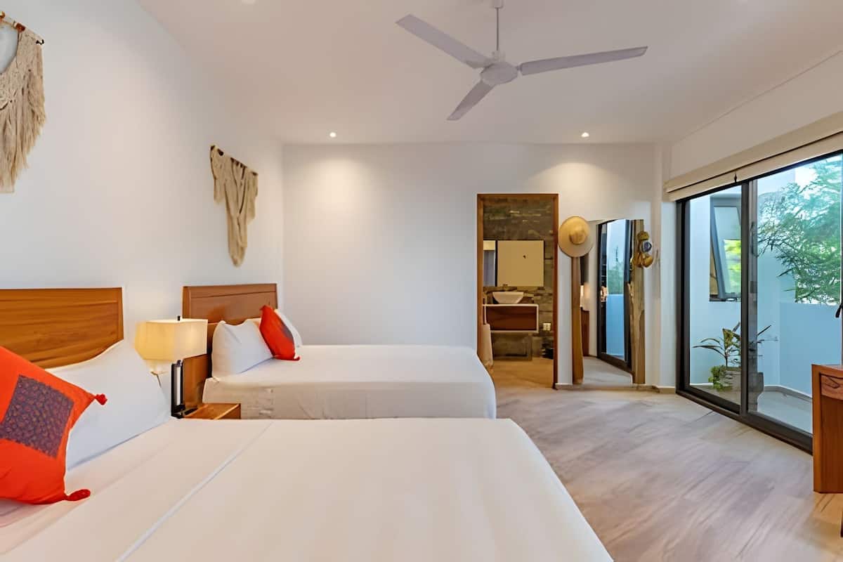 Appartement | 2 chambres, coffre-fort, espace de travail pour ordinateurs portables