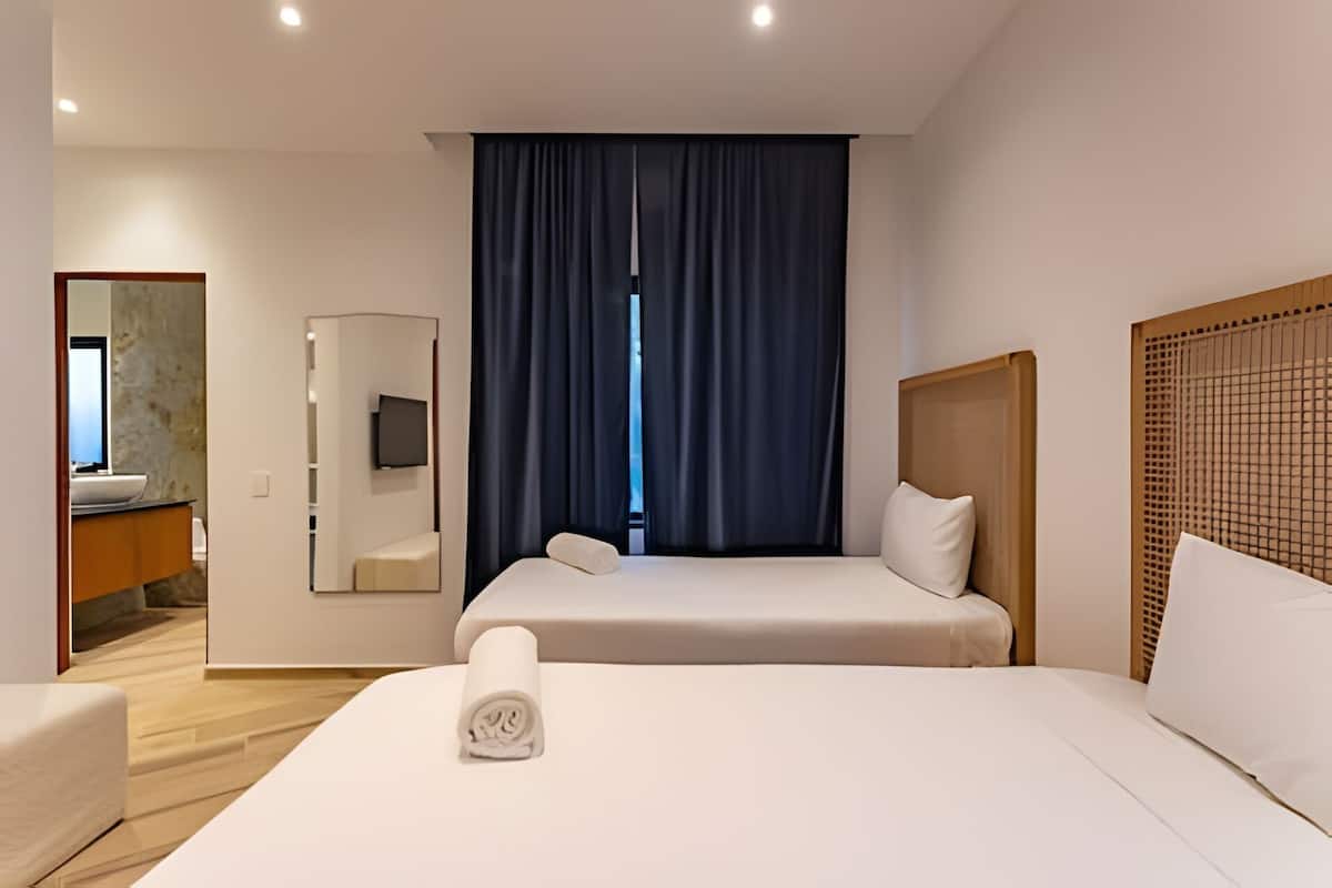 舒适公寓 (101S - 2H) | 2 多间卧室、客房内保险箱、遮光窗帘、熨斗/熨衣板