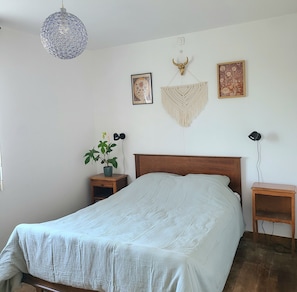 2 bedrooms, free WiFi, bed sheets - Cocon Bohème entre Terre & Mer : Close to beaches (12 min), Dinan & Mont St-Michel (Pluduno)