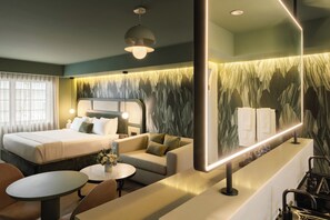Deluxe Suite | Premium bedding, blackout drapes, iron/ironing board, free WiFi - ART DECO MARELA BOUTIQUE (Miami Beach)