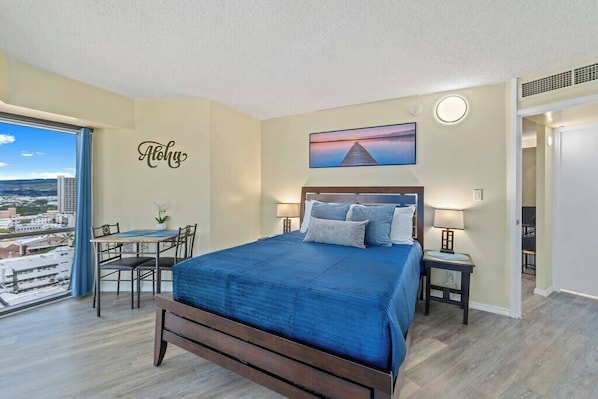 1 Schlafzimmer, Bügeleisen/Bügelbrett, kostenloses WLAN, Bettwäsche