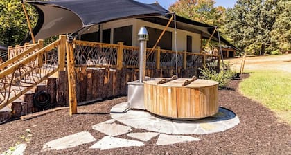 KILIMANJARO, a Unique Luxury Cabin Experience, at Karoo Smith Mountain Lake