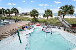 Apartment | 3 bedrooms - Seawind 1208 Beach Front 3 2 Zero Entry Pool (Gulf Shores)