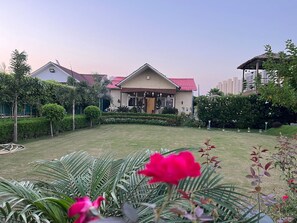 Front of property - GoBravo 37 - 2Bhk Farm with Pool & Garden Sec150 Noida (Noida)