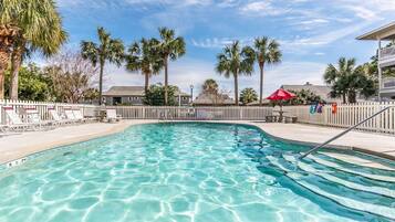 Una piscina climatizada