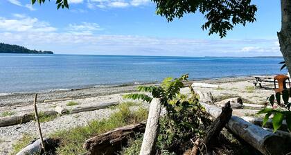 4-bedroom house - Beach Access in enchanting Bellingham with AC, WiFi