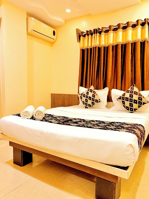 Lit d’appoint (gratuit), accès au Wi-Fi (inclus), literie fournie