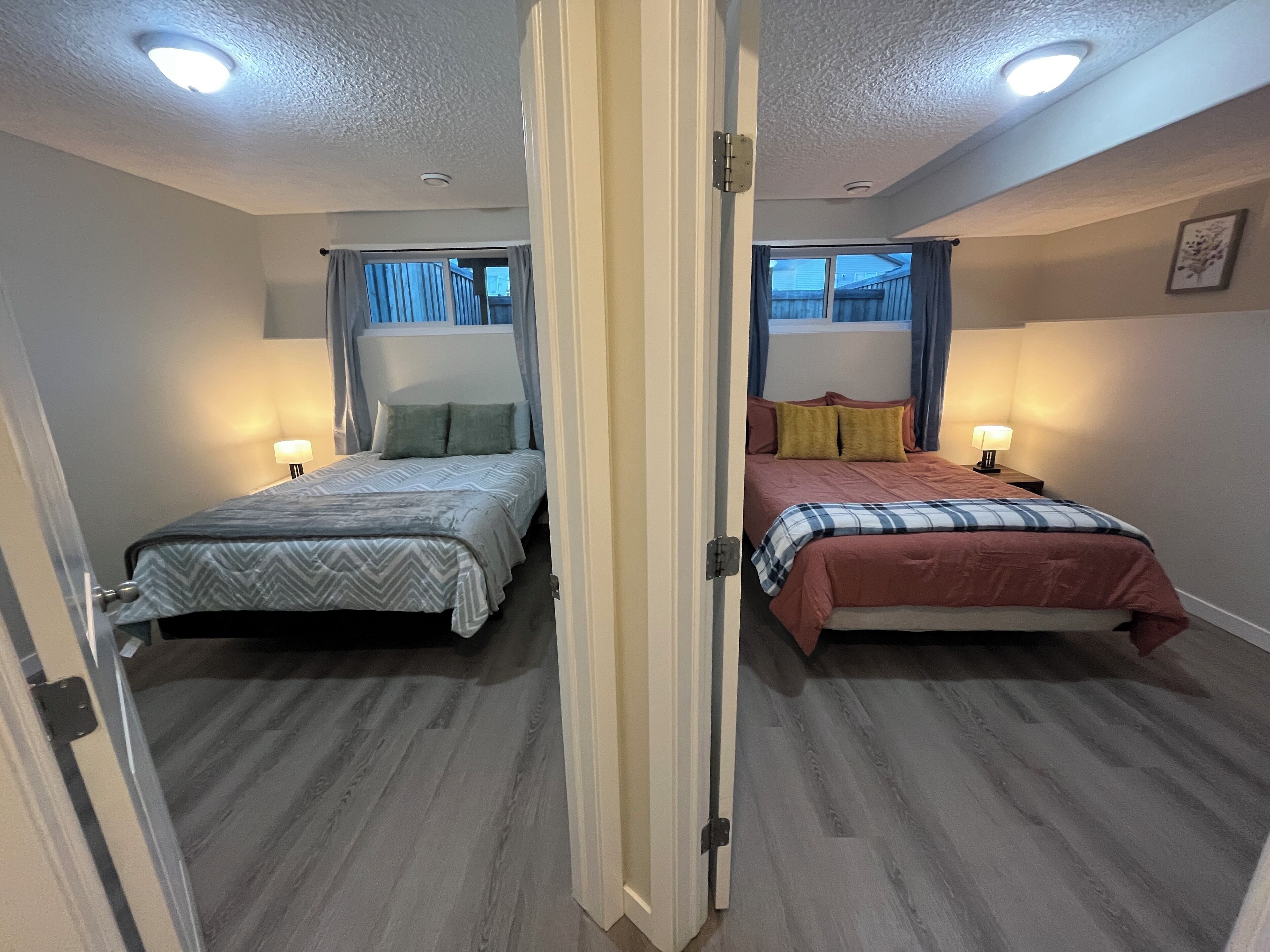 4 habitaciones, escritorio, wifi gratis y ropa de cama 