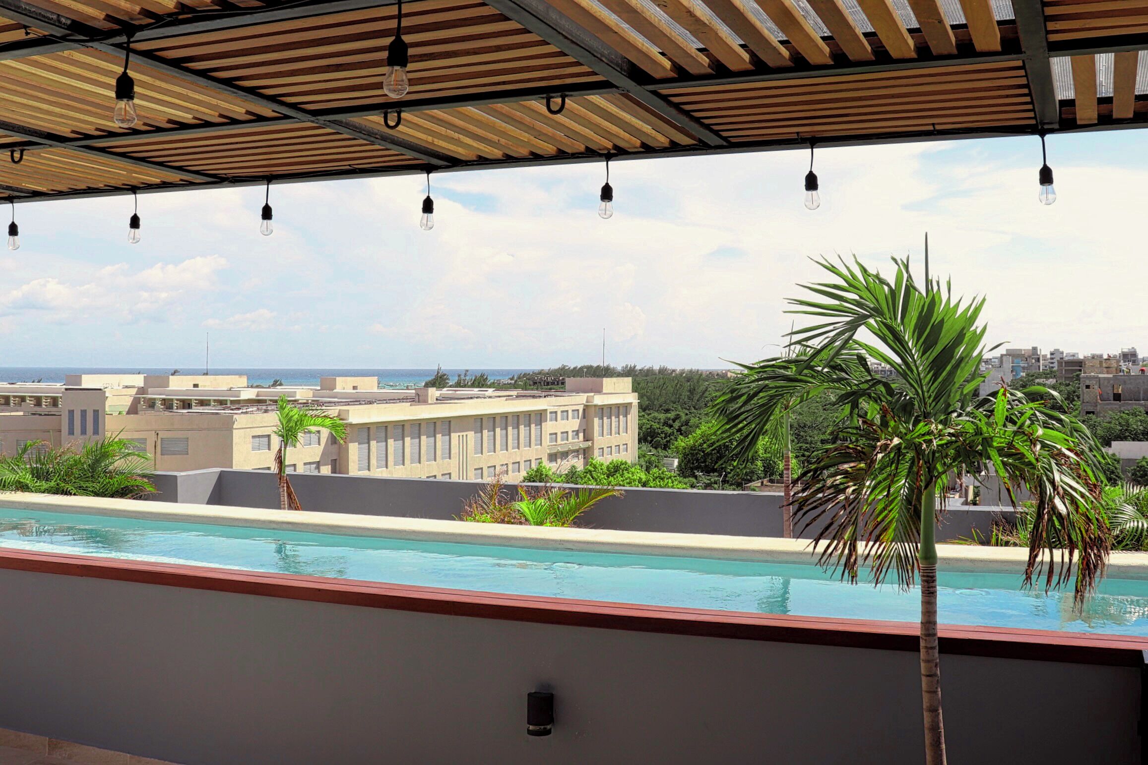 Alberca al aire libre 