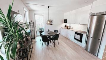 Mikrovågsugn, ugn och spishäll