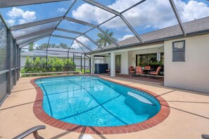 Alberca al aire libre 