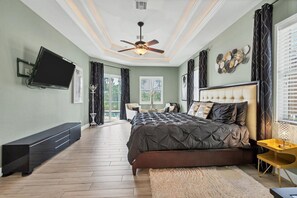 Casa, varias camas, acceso a la alberca (TED333) | 3 habitaciones, decoración personalizada y muebles diferentes 