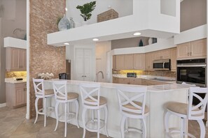 House, Multiple Beds, Pool Access (ANT8256) | Private kitchen | Coffee/tea maker, electric kettle - 8256 Antwerp Circle (Port Charlotte)