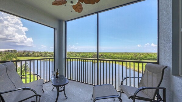 Condo, Multiple Beds, Balcony, Golf View (HLB14071-332) | Property grounds - 14071 Heritage Landing Boulevard Unit 332 (Punta Gorda)
