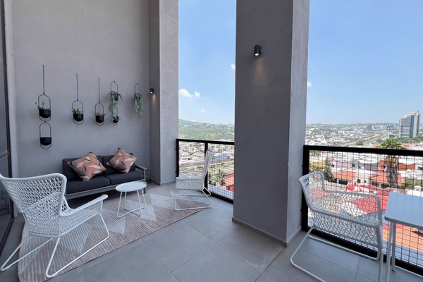 Luxury Apartment, Balcony, Mountain View | Balcony