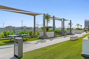 Outdoor dining - Charming Chalet Escape (Dubai)