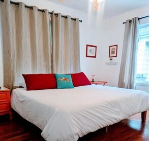 3 quartos, ferros/tábuas de passar roupa, berço de viagem, Wi-Fi