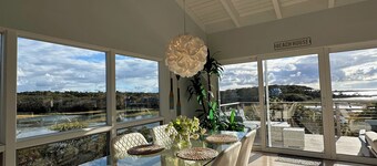 Waterfront, Updated 4 Bedroom Home with Views of Stage Harbor & Nantucket Sound