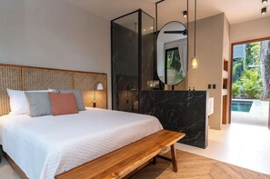Down comforters, in-room safe, blackout drapes, soundproofing - Nala Luxury Living (Cóbano)
