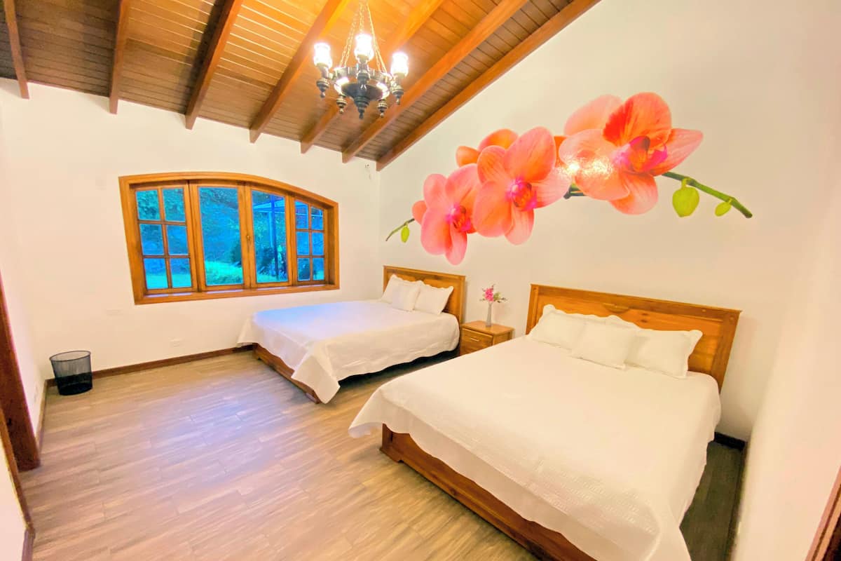 Doppia Standard, 1 camera da letto, accesso alla piscina, vista giardino | Biancheria da letto ipoallergenica, copriletto in piuma