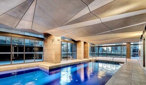 Una piscina climatizada