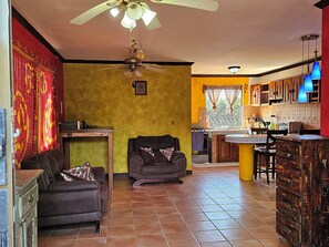 Living area - Casa Sierpe (Sierpe, Osa, Pueblo Nuevo)